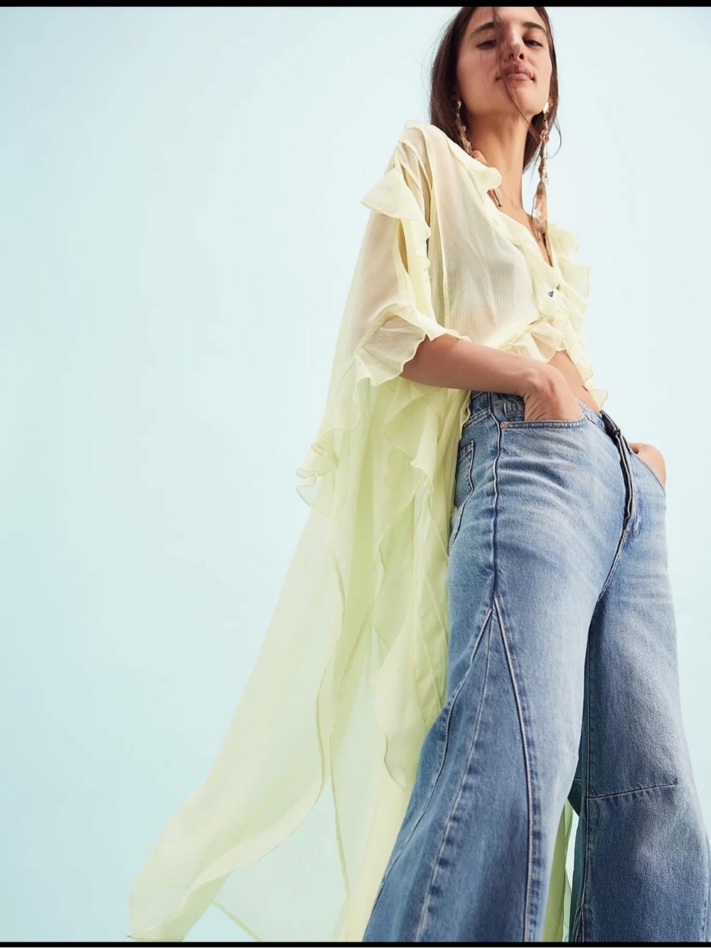 Free People Winter Valley Kimono